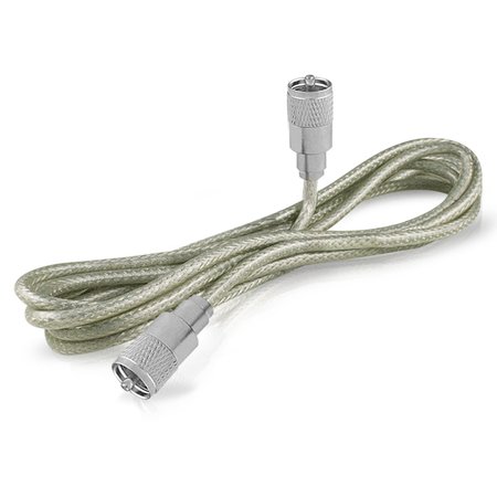 Powercomm Coax Mini 8 9ft Clear 215-35251